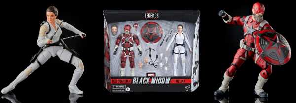 Black Widow Marvel Legends Red Guardian & Melina Vostkoff 6 Inch Actionfiguren 2-Pack