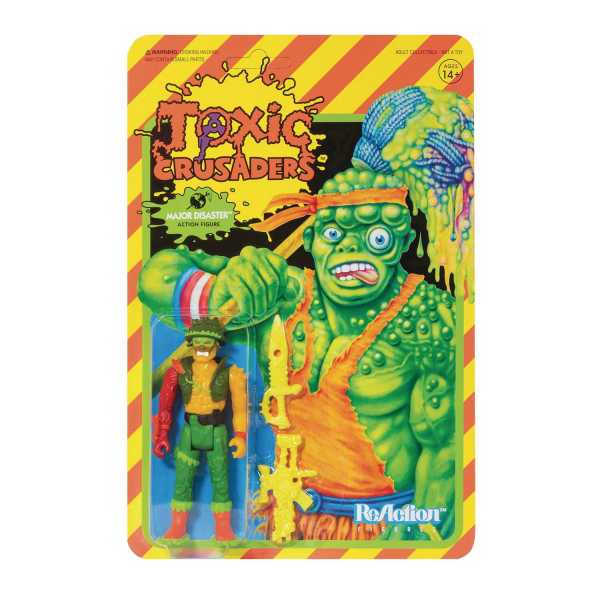 TOXIC CRUSADERS MAJOR DISASTER REACTION ACTIONFIGUR