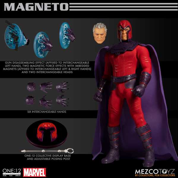 ONE-12 COLLECTIVE MARVEL MAGNETO ACTIONFIGUR
