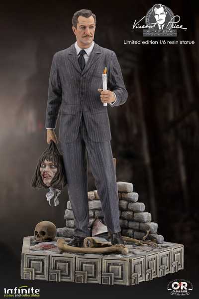 VINCENT PRICE OLD & RARE 1/6 RESIN STATUE