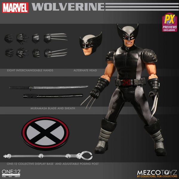 ONE-12 COLLECTIVE MARVEL X-FORCE WOLVERINE PX ACTIONFIGUR
