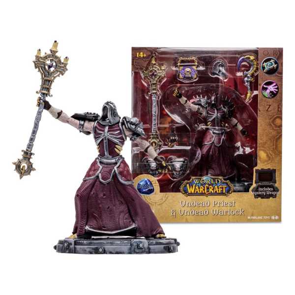 McFarlane Toys World of Warcraft Wave 1 Undead Priest Warlock Rare 1:12 Scale Posed Figure