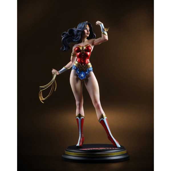 VORBESTELLUNG ! McFarlane Toys DC Cover Girls Wonder Woman by J. Scott Campbell 1:8 Resin Statue