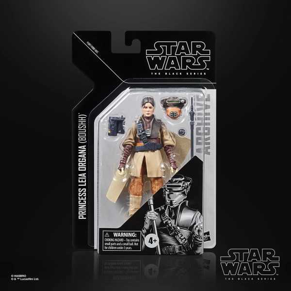 Star Wars The Black Series Archive Princess Leia Organa (Boushh) 6 Inch Actionfigur