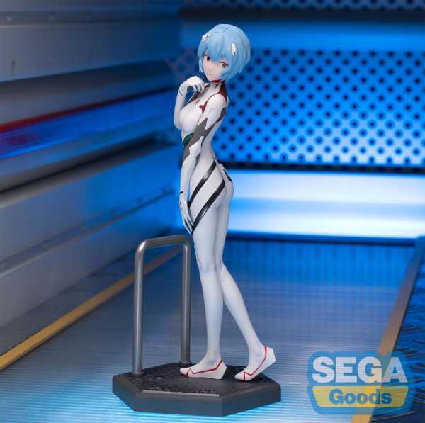 VORBESTELLUNG ! Evangelion: 3.0+1.0 Thrice Upon a Time Luminasta Rei Ayanami 20 cm PVC Statue