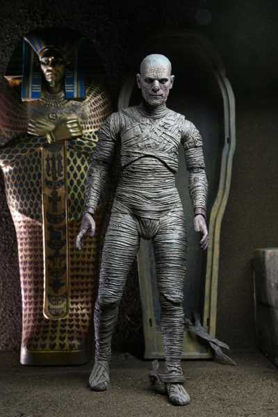 VORBESTELLUNG ! NECA Universal Monsters Ultimate The Mummy (Color) 18 cm Actionfigur