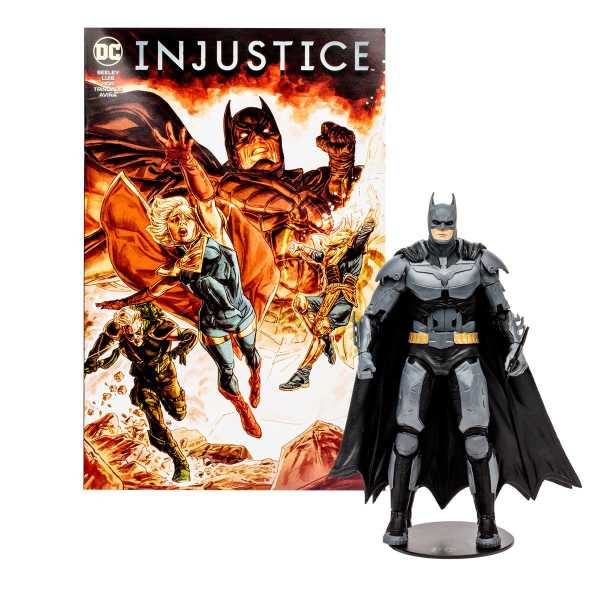 McFarlane Toys Injustice 2 Batman Page Punchers 7 Inch Actionfigur & Injustice Comic