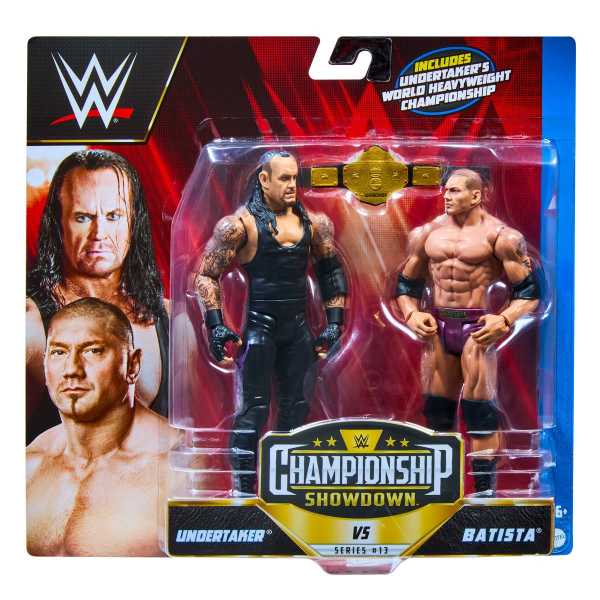 VORBESTELLUNG ! WWE Championship Showdown Series 13 Undertaker vs Batista Actionfiguren 2-Pack