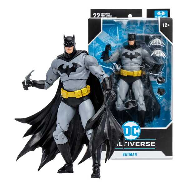McFarlane Toys DC Multiverse Batman: Hush Batman Black and Gray 7 Inch Actionfigur