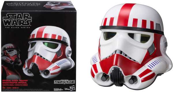 VORBESTELLUNG ! Star Wars Black Series Battlefront II Imperial Shock Trooper Electronic Helmet Prop
