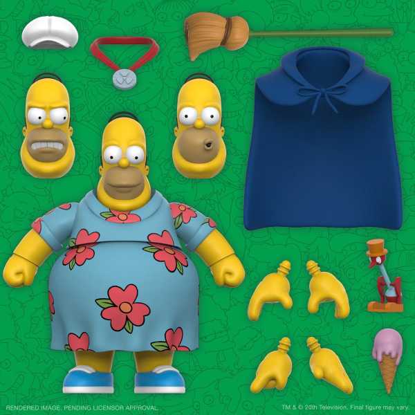 The Simpsons Ultimates King-Size Homer 7 Inch Actionfigur