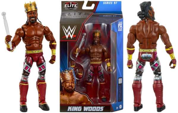 WWE Elite Collection Series 97 Xavier "King" Woods Actionfigur Chase Variant
