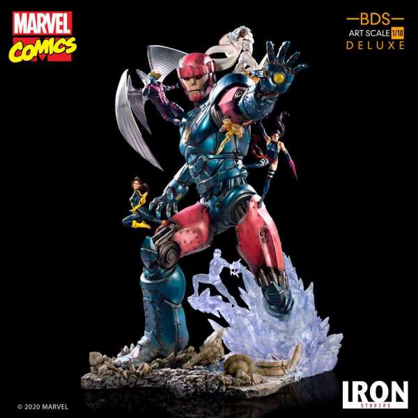 AUF ANFRAGE ! Marvel Comics BDS Art Scale 1/10 X-Men Vs Sentinel Number 3 87 cm Deluxe Statue