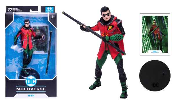 McFarlane Toys DC Gaming Wave 6 Gotham Knights Robin 7 Inch Scale Actionfigur