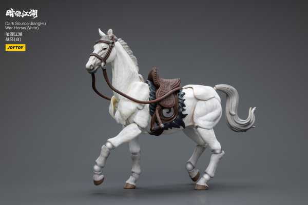 Joy Toy Dark Source JiangHu 1/18 White War Horse Actionfigur