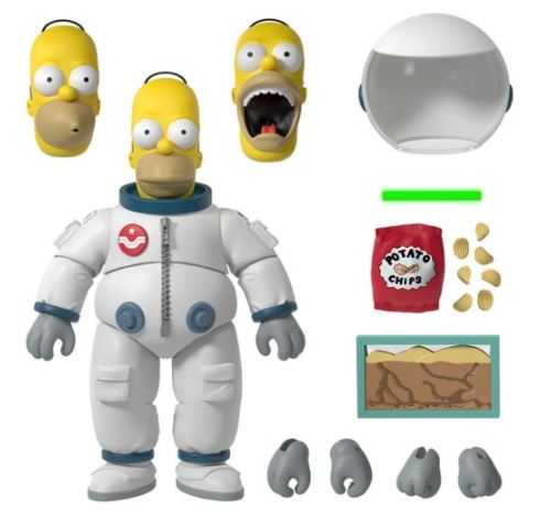 The Simpsons Ultimates Deep Space Homer 7 Inch Actionfigur