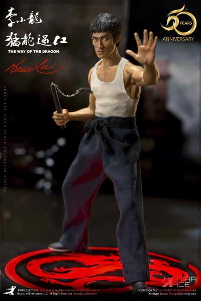 BRUCE LEE THE WAY OF THE DRAGON TANG LUNG 1/6 STATUE LIMITED DELUXE VERSION