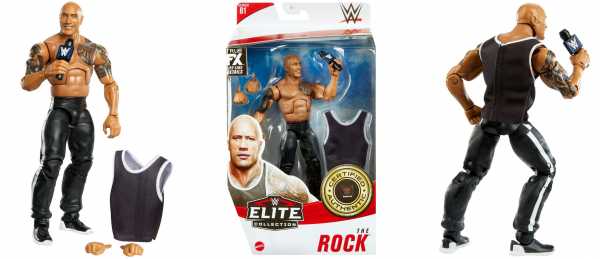 WWE Elite Collection Series 81 The Rock Actionfigur