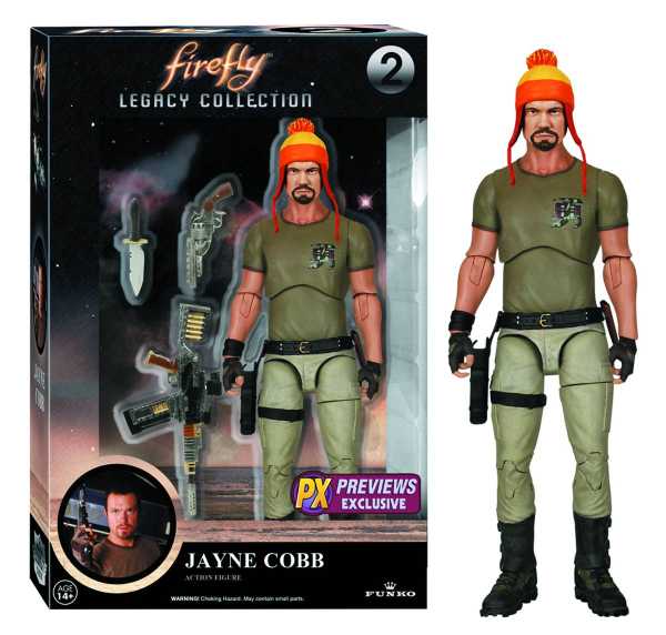FIREFLY LEGACY COLLECTION JAYNE COBB WITH HAT PX ACTIONFIGUR