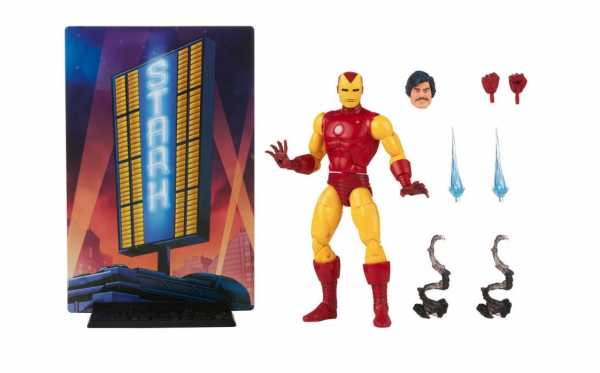 Marvel Legends Series 20th Anniversary Series 1 Iron Man 6 Inch Actionfigur
