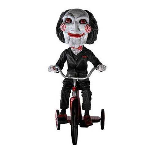 NECA Saw Billy the Puppet on Tricycle Bobble Head Beschädigte Verpackung!