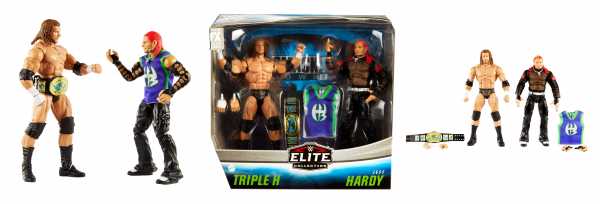 WWE Elite Collection Triple H & Jeff Hardy Actionfiguren 2-Pack