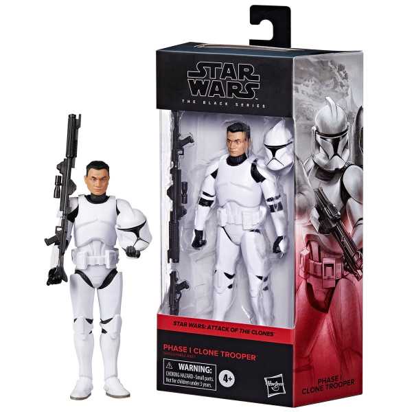 Star Wars The Black Series Attack of the Clones Phase I Clone Trooper Actionfigur