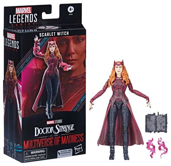 Doctor Strange MoM Marvel Legends Scarlet Witch 15 cm Actionfigur