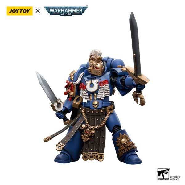 Joy Toy Warhammer 40k 1/18 Ultramarines Honour Guard Chapter Champion Actionfigur