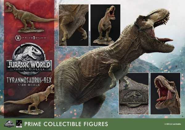 VORBESTELLUNG ! Jurassic World: Fallen Kingdom Prime Collec. 1/38 Tyrannosaurus-Rex 23 cm PVC Statue