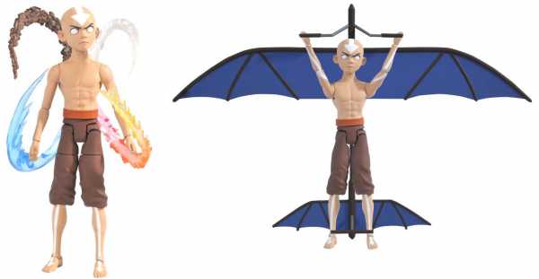 Avatar: The Last Airbender Series 4 Aang (Final battle) Deluxe Actionfigur