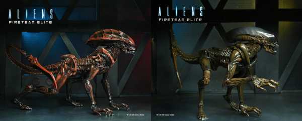 NECA Aliens: Fireteam Elite Runner and Prowler Alien 7 Inch Actionfiguren 2-Pack
