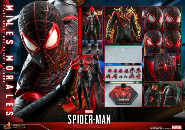 Marvel's Spider-Man: Video Game Masterpiece 1/6 Miles Morales 30 cm Actionfigur
