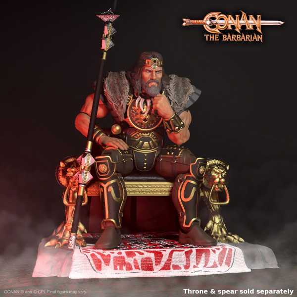 VORBESTELLUNG ! Conan the Barbarian Ultimates King Conan 7 Inch Actionfigur