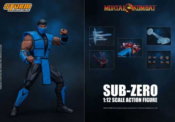 Storm Collectibles Mortal Kombat 1/12 Sub-Zero 16 cm Actionfigur