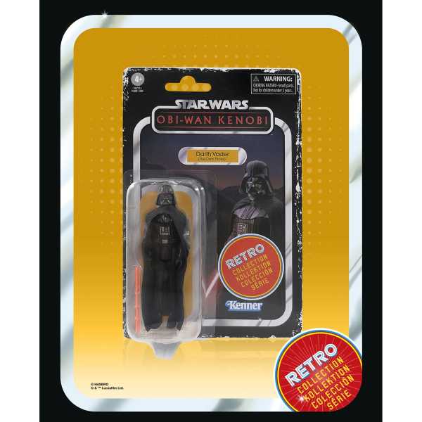 Star Wars: Obi-Wan Kenobi Retro Darth Vader (The Dark Times) 10 cm Actionfigur