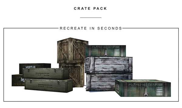EXTREME SETS CRATE PACK POP-UP 1/12 SCALE DISPLAY PACK
