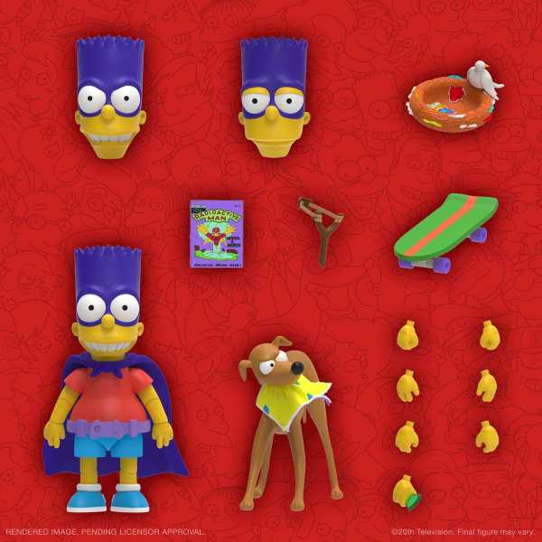 The Simpsons Ultimates Bartman 7 Inch Actionfigur