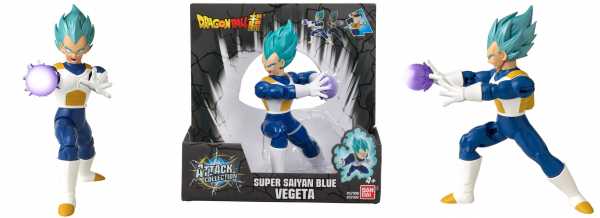 DRAGON BALL SUPER ATTACK COLLECTION SS BLUE VEGETA 7 INCH ACTIONFIGUR
