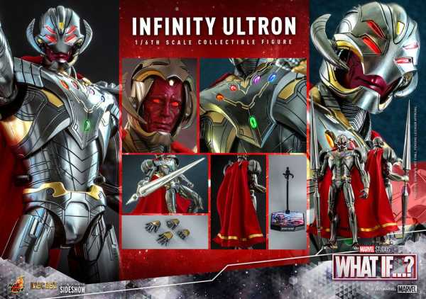 AUF ANFRAGE ! What If...? 1/6 Infinity Ultron 39 cm Actionfigur