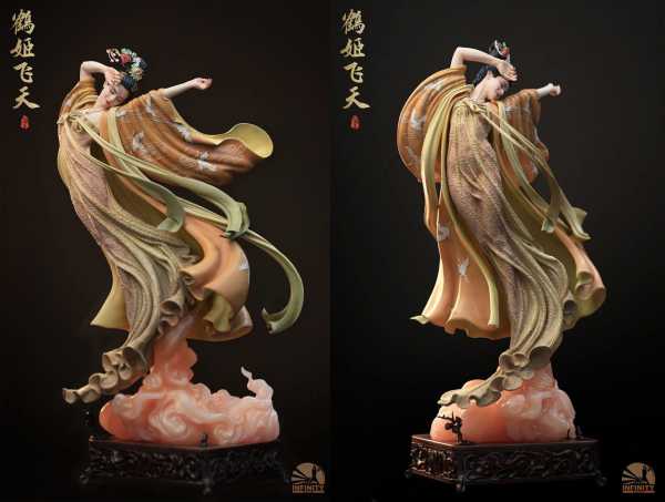 Infinity Studio Elegance Beauty Series The Flying Princess Crane 50 cm Statue Elite