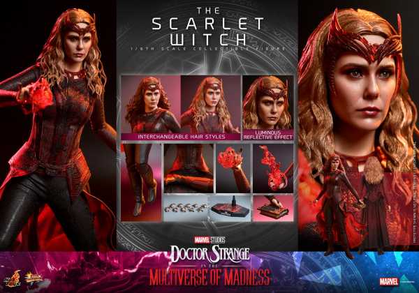VORBESTELLUNG ! Doctor Strange in the Multiverse of Madness MMP 1/6 The Scarlet Witch Actionfigur