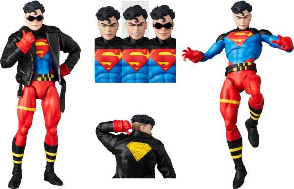 VORBESTELLUNG ! The Return of Superman MAFEX Superboy 15 cm Actionfigur