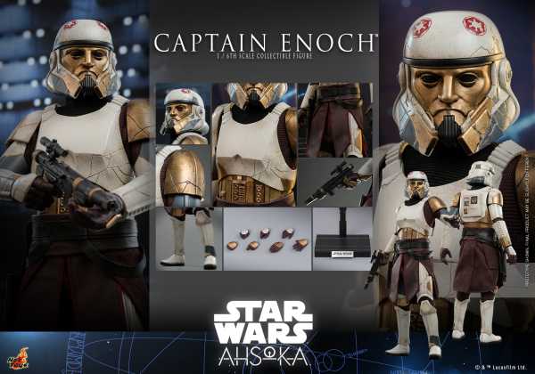 VORBESTELLUNG ! Hot Toys Star Wars: Ahsoka 1/6 Captain Enoch 30 cm Actionfigur
