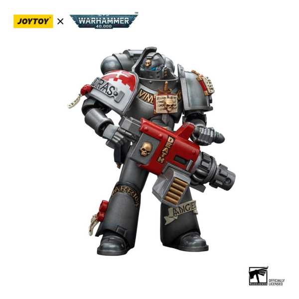 VORBESTELLUNG ! Joy Toy Warhammer 40k Grey Knights Strike Squad Grey Knight & Psycannon Actionfigur