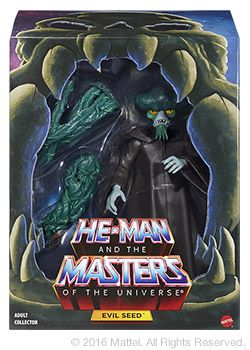 Masters of the Universe Filmation Evil Seed ACTIONFIGUR