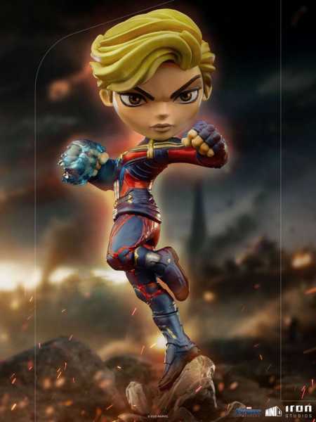 Avengers Endgame Mini Co. Captain Marvel 18 cm PVC Figur