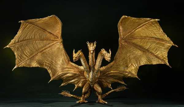 Godzilla: King of the Monsters S.H. MonsterArts King Ghidorah (Special Color Ver.) 25 cm Actionfigur