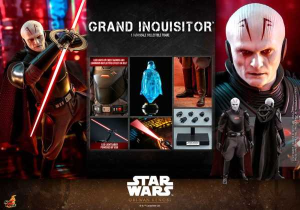 VORBESTELLUNG ! Hot Toys Star Wars: Obi-Wan Kenobi 1/6 Grand Inquisitor 30 cm Actionfigur