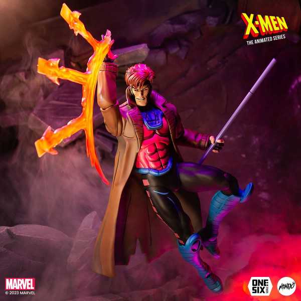 VORBESTELLUNG ! Mondo X-Men: The Animated Series Gambit 1:6 Actionfigur